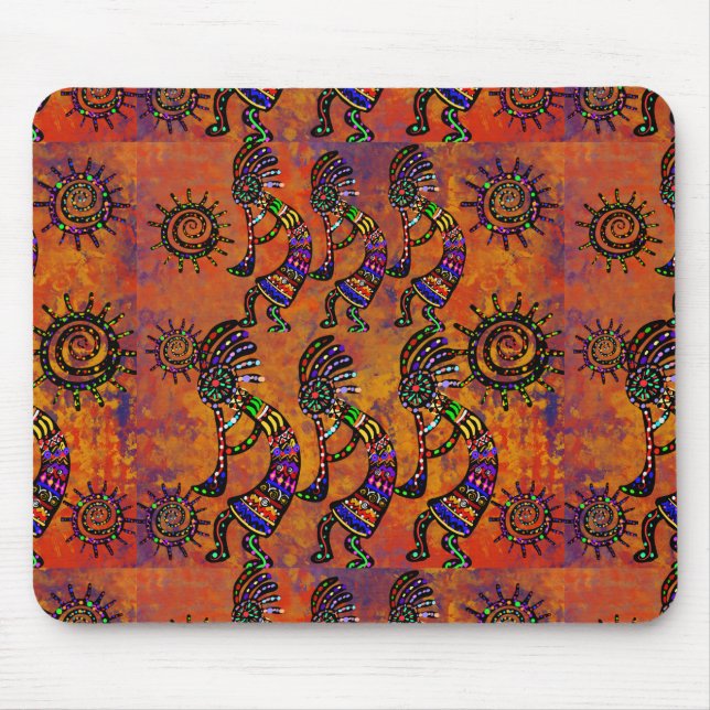 Tapis De Souris Art Kokopelli  (Devant)