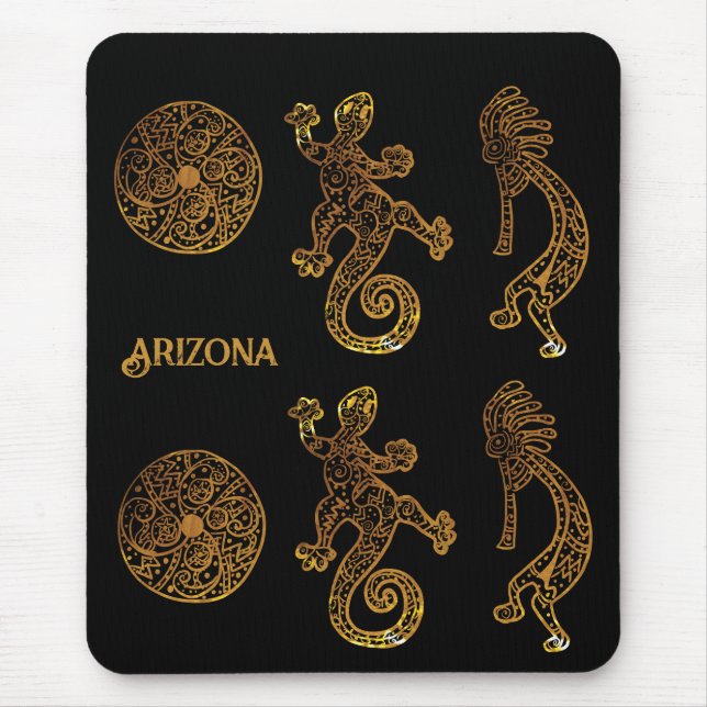 Tapis De Souris Art Kokopelli (Devant)