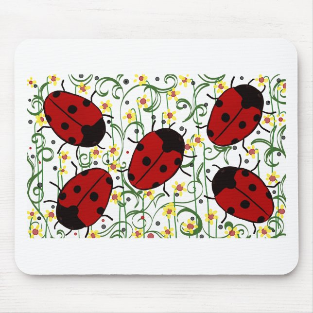 Tapis De Souris Art Ladybug (Devant)