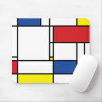 Art Moderne Géométrique Minimaliste De Stijl Mondr