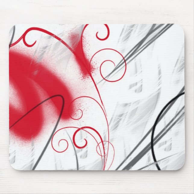 Tapis De Souris Art moderne Mousepad (Devant)