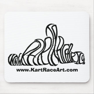 Tapis De Souris Art MousePad de course de kart