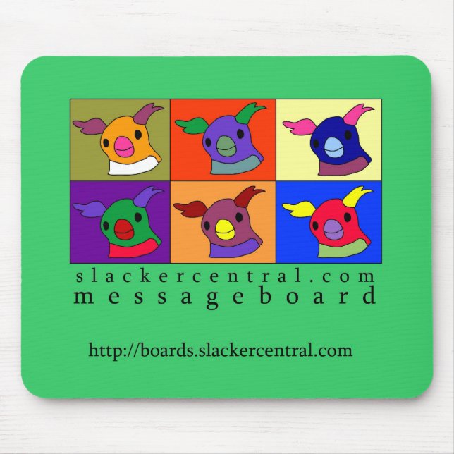 Tapis De Souris Art Mousepad de pingouin (Devant)