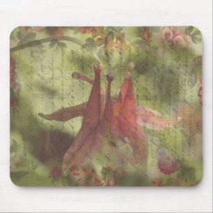 Tapis De Souris Art numérique de la fleur de Columbine