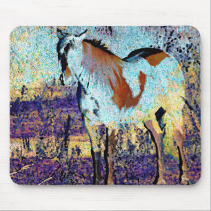 Tapis De Souris Art numérique Pinto Horse