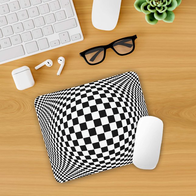Tapis De Souris Art Op (Op Art Mouse Pad)