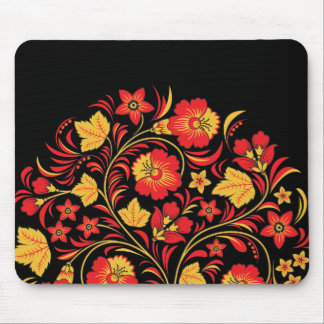 Tapis De Souris Art populaire russe Mousepad de Hohloma