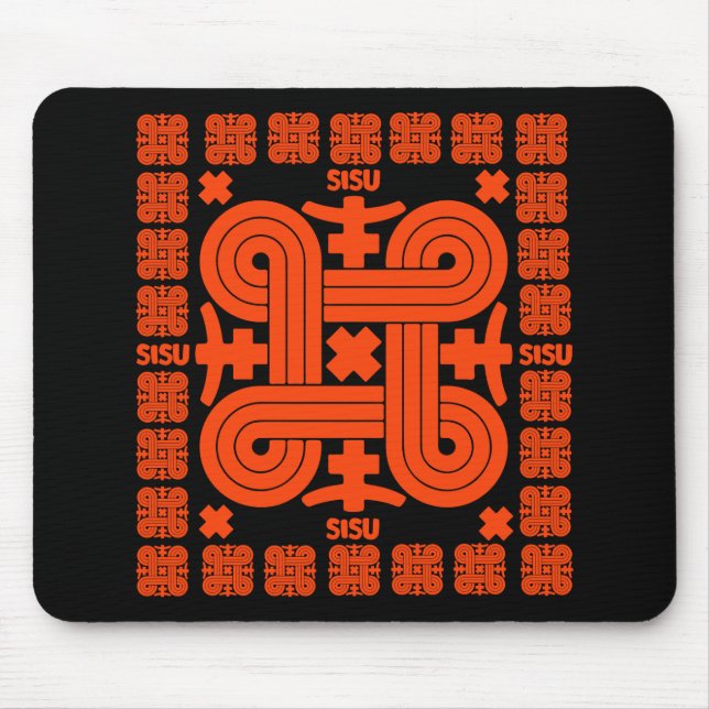 Tapis De Souris Art Sisu finlandais (Devant)