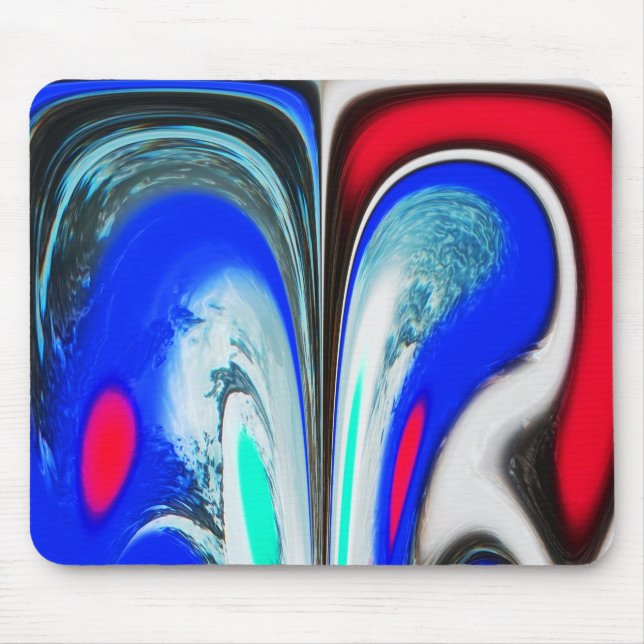 Tapis De Souris Art spatial Alien (Devant)