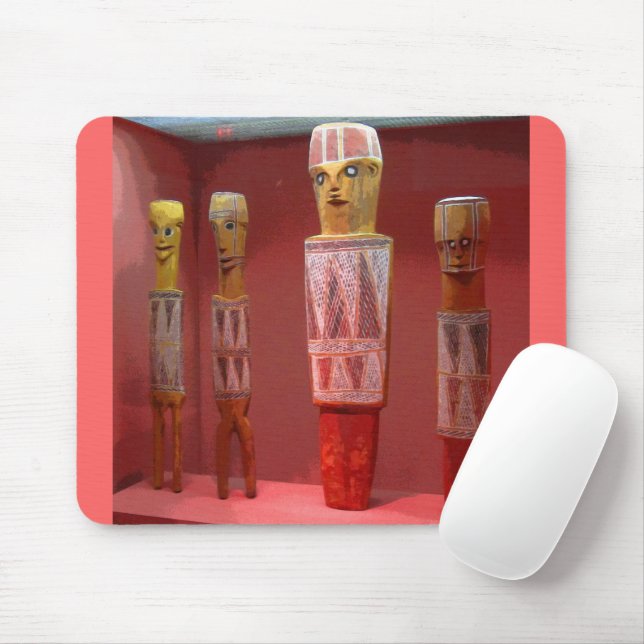 Tapis De Souris Art tribal CB (Avec souris)