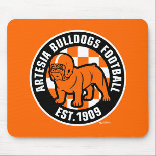Tapis De Souris Artesia Bulldogs Football Est. Mousepad 1909