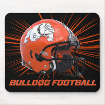 Artesia Bulldogs Football Helmet Mouse Pad