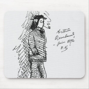 Tapis De Souris Arthur Rimbaud en juin 1872