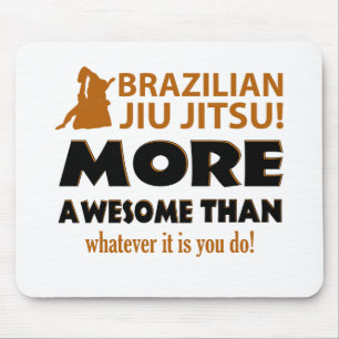 Tapis De Souris Articles de cadeau d'arts martiaux de Jiu Jutsu de