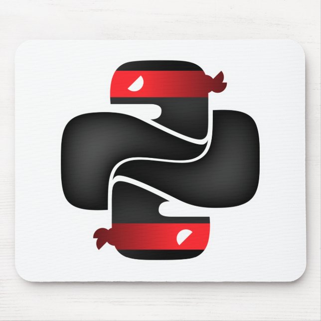 Tapis De Souris Articles de Ninja (Devant)