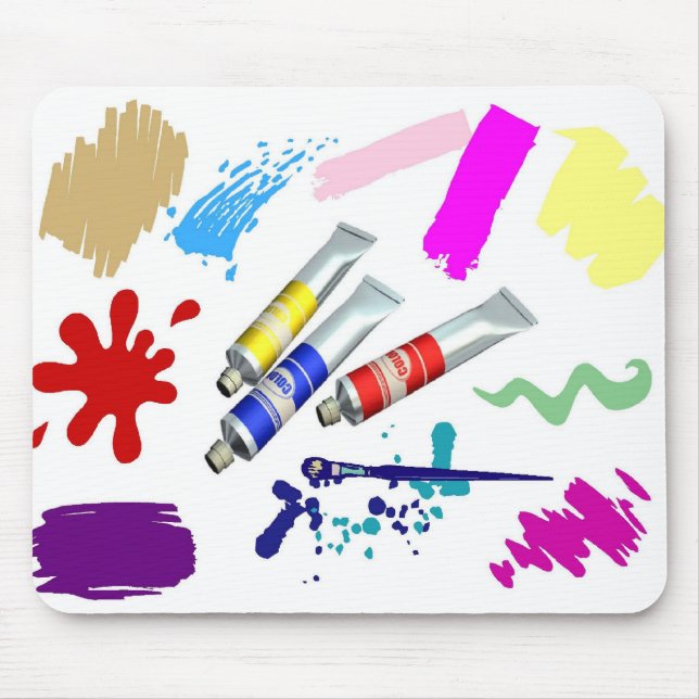 Tapis De Souris Artiste en haut (Devant)