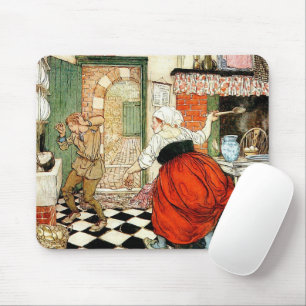 Tapis De Souris Artiste main dessinée arrière - plan Multicolor