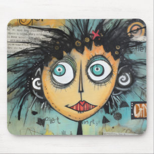 Tapis De Souris ArtLady 21 Charmante et en détresse