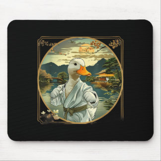 Tapis De Souris Arts Martiaux Karaté Canard Coucher de soleil Jard