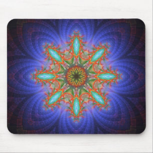 Tapis De Souris Arts Mousepad de la géométrie de fractale