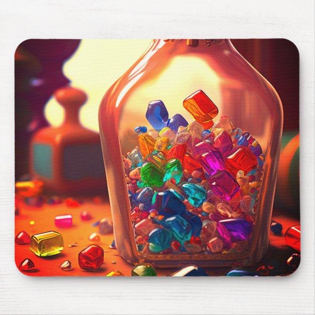 Tapis De Souris Artsy Gems (Devant)