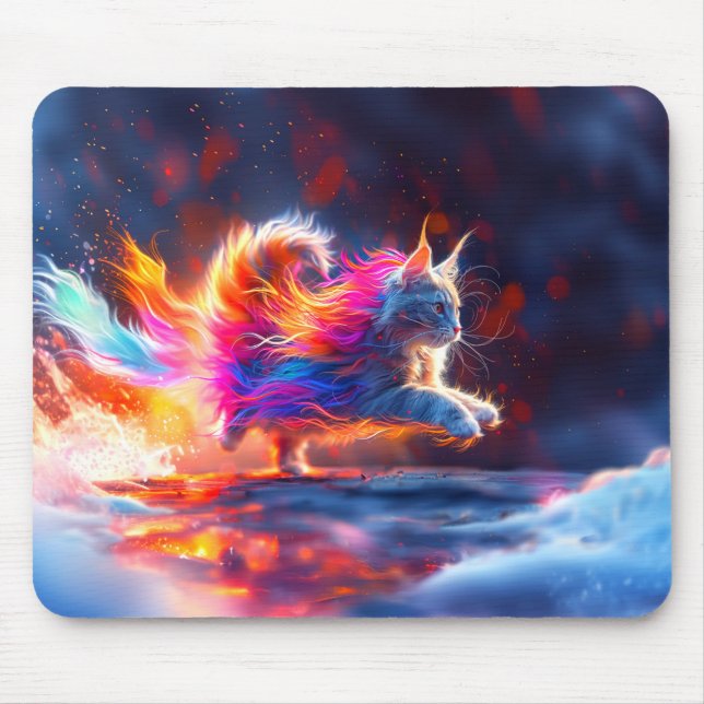 Tapis De Souris Artsy Kitten (Devant)