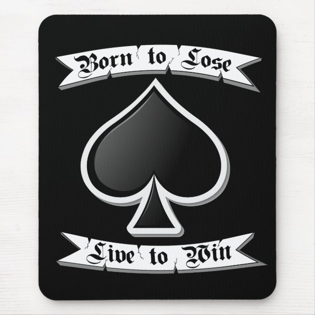 Tapis De Souris As de Picas (Devant)