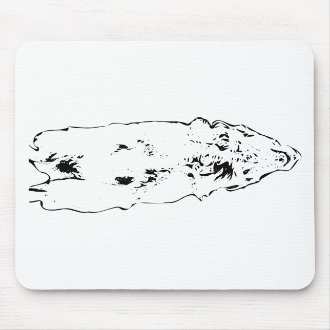 Tapis De Souris Ascenseur de bureau : pose de ciel doré (Devant)