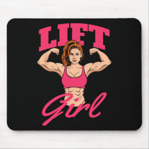 Tapis De Souris Ascenseur Girl - Gymnase d'entraînement