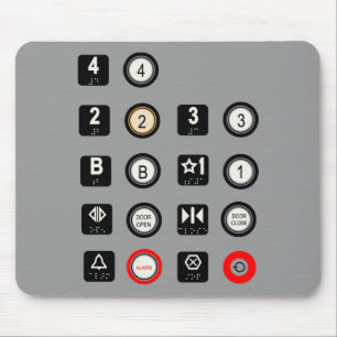 Tapis De Souris Ascenseur Mousepad