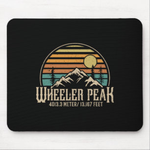 Tapis De Souris Ascension Nouveau-Mexique Randonnée Montagne Wheel