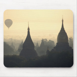 Tapis De Souris Asie, Birmanie, (Myanmar), Pagan (Bagan) Montgolfi