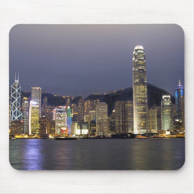 Tapis De Souris Asie, Chine, Hong Kong, ciel urbain et 2 (Devant)