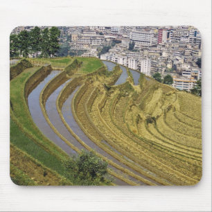 Tapis De Souris Asie, Chine, province du Yunnan, Jinping. Jinping