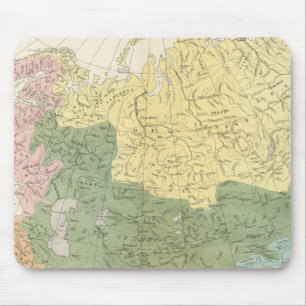 Tapis De Souris Asie, Europe, systèmes fluviaux