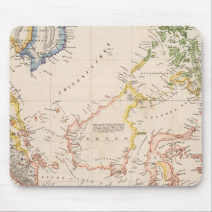 Tapis De Souris Asie, Indonésie, Philippines, Caraïbes orientale