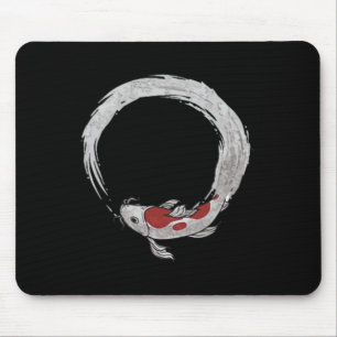 Tapis De Souris Asie vintage Japonaise Koi Carp Pêche nouveauté Wi