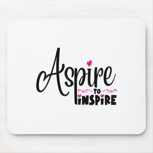 Tapis De Souris Asre To Insre Sitive Motivational Gift Tee  (Devant)