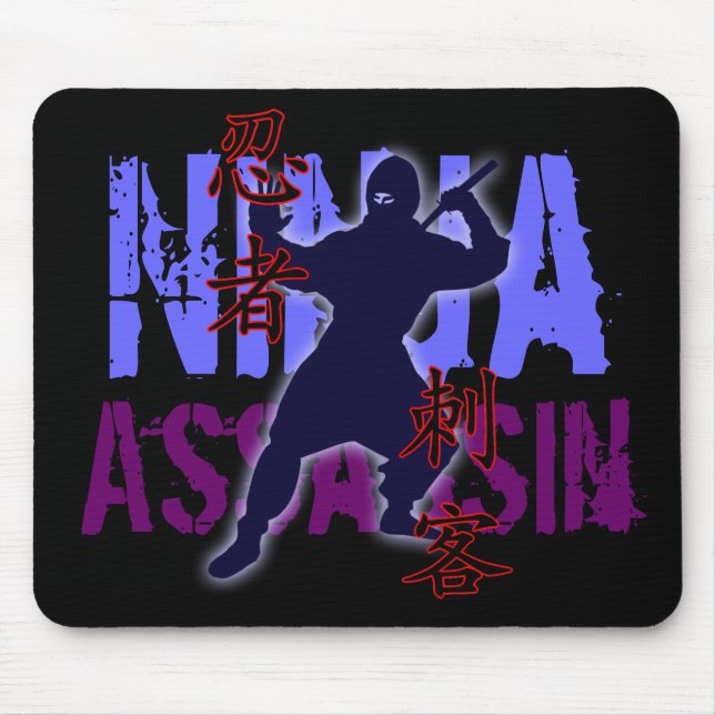 Tapis De Souris Assassin de Ninja (Devant)