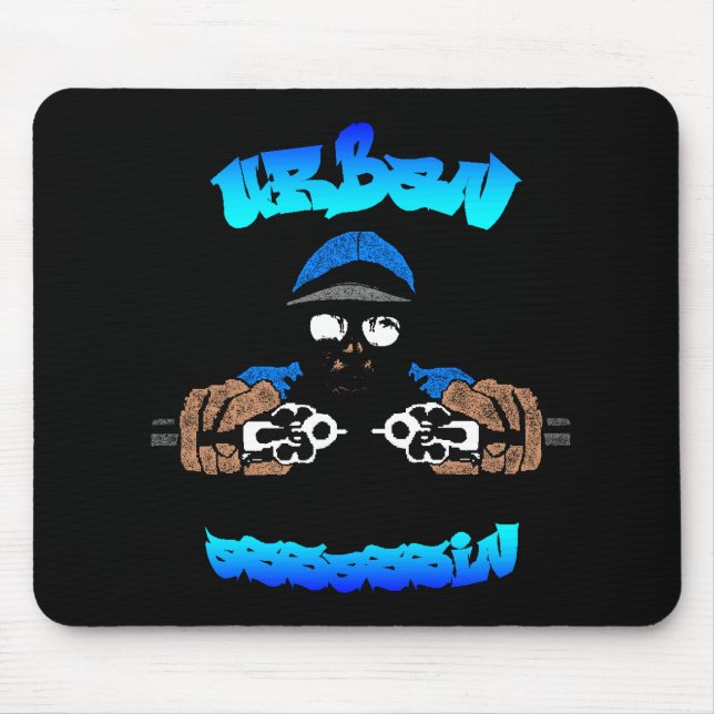 Tapis De Souris Assassin urbain Mousepad (Devant)
