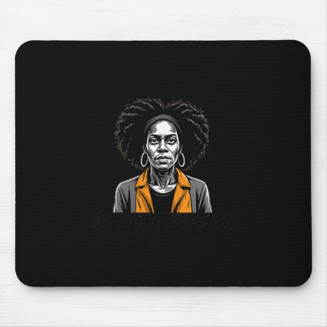 Tapis De Souris Assata shakur justi  (Devant)