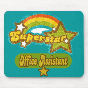 Tapis De Souris Assistant de bureau de superstar