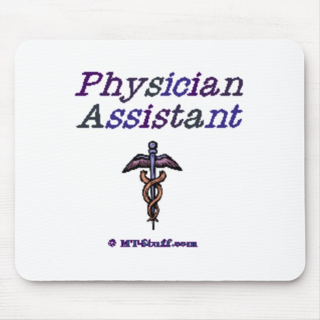 Tapis De Souris Assistant de médecin - caducée (Devant)