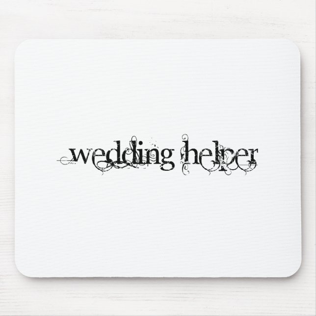Tapis De Souris Assistant mariage (Devant)