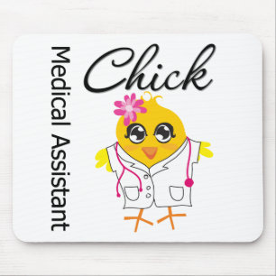 Tapis De Souris Assistant Médicale Chick