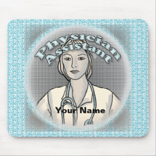 Tapis De Souris Assistante médicale féminine