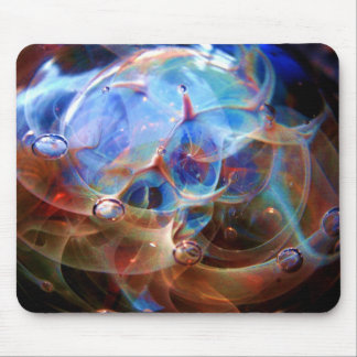 Tapis De Souris Astral Galaxy Orion's Belt Lampwork Glass Nebula