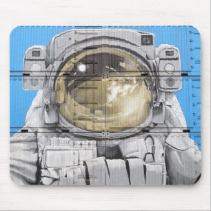 Tapis De Souris Astronaut Art Urbain Art Astronaut Mur murale