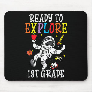 Tapis De Souris Astronaut Enfants Prêt À Explorer La 1ère Année
