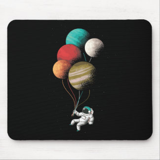 Tapis De Souris Astronaut Planètes ballons monde et espace